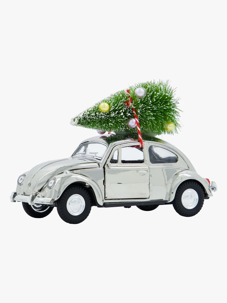 Jólabíll Xmas silfur