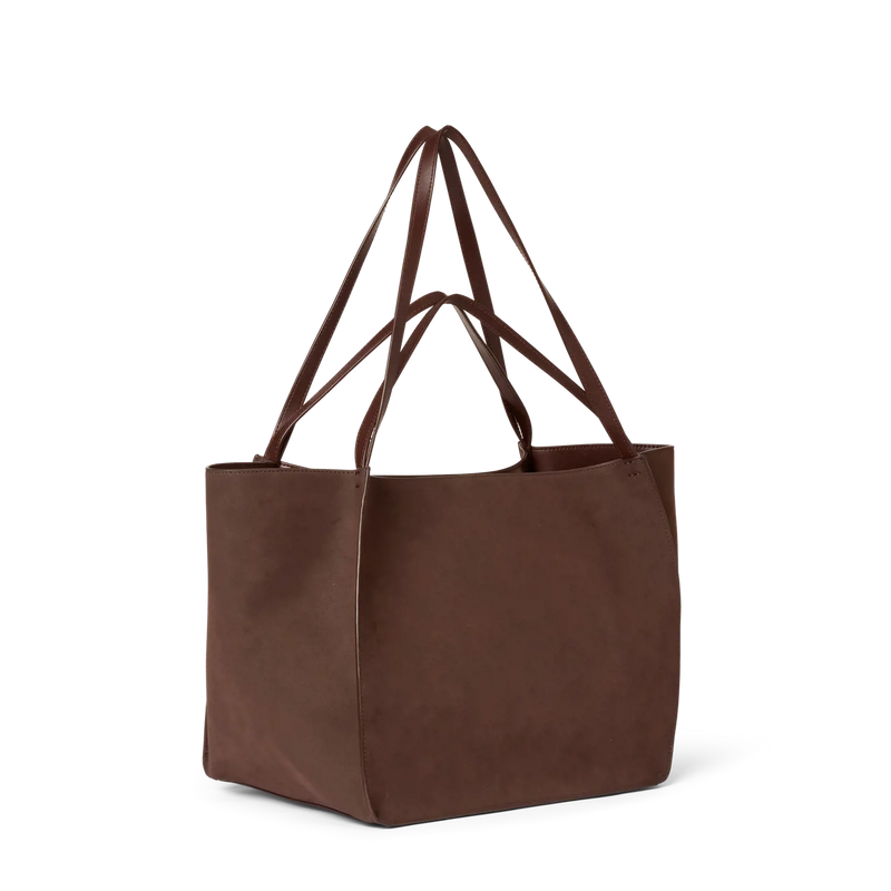 Hliðartaska Imitation suede large