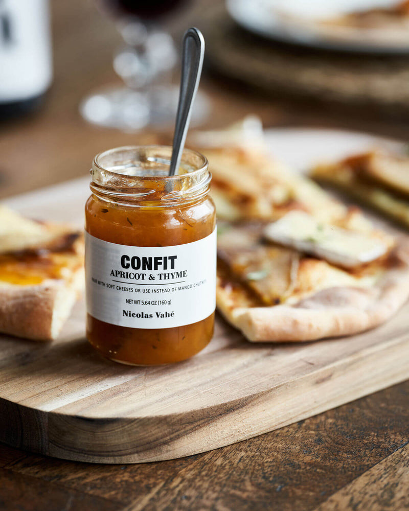 Confit m/apríkósu & timjan