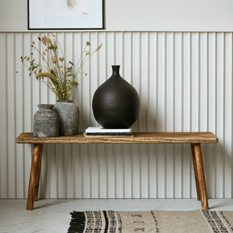 Viðarbekkur nadi 120cm 2 litir