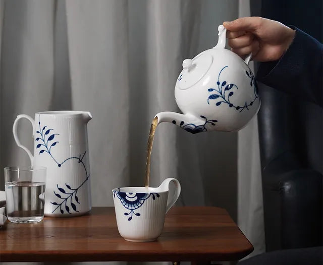 Blue Mega bolli m.undirskál 25cl