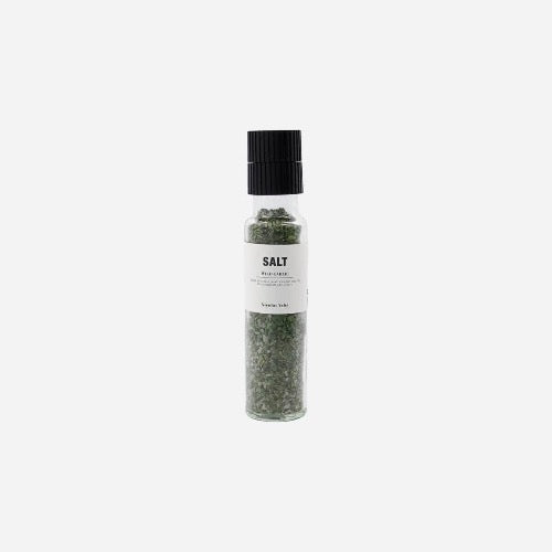 Salt wild garlic