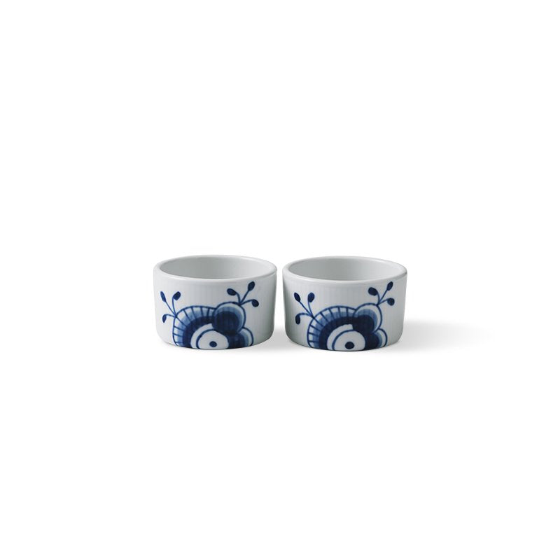 Blue Mega soufflé skálar 2stk