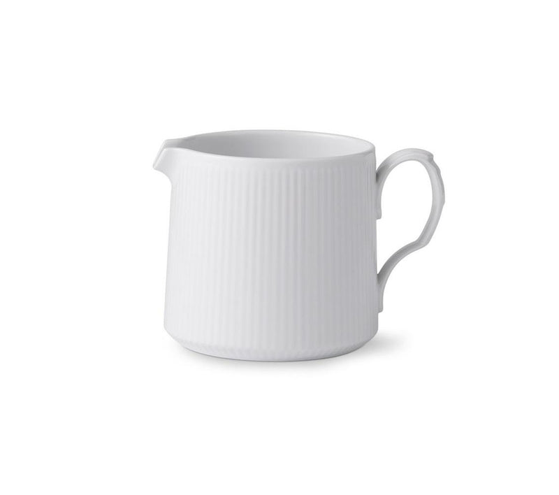 White Fluted sósukanna 70cl